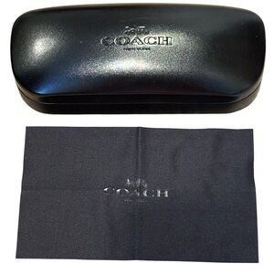 Coach Black Sun Glass Case